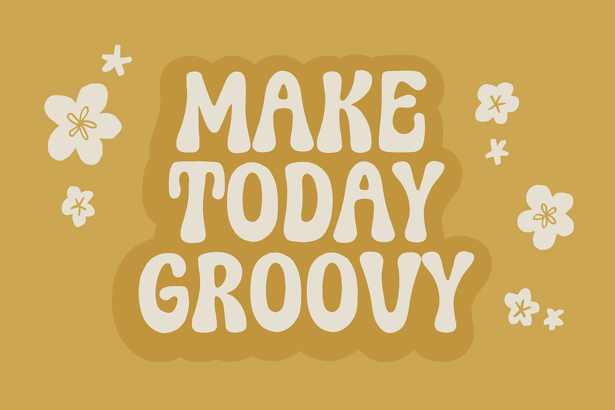 Retrospect Font, a Font by Rachel Kick (Photo 4 of 5)