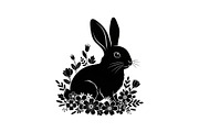 Cute Easter Bunny Silhouette bundle, an Illustration by Artivon (Thumbnail 29 of 51)