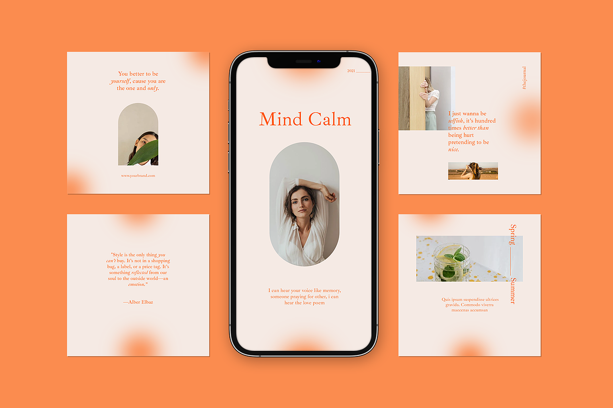 Agacia - Instagram Stories & Post, a Social Media Template by Creatchees.std (Photo 3 of 4)