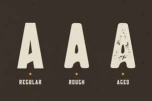 Broscoi - Vintage Font Family