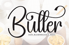 Butter | Script Font
