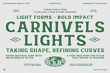 Carnivels Lights - Display Serif