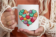 Faux Knitted Love Heart Png, Pink, an Illustration by Designking (Thumbnail 5 of 6)
