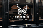 Butterfly Welness And Spa Center Log, a Branding & Logo Template by Design_Planet (Thumbnail 4 of 5)