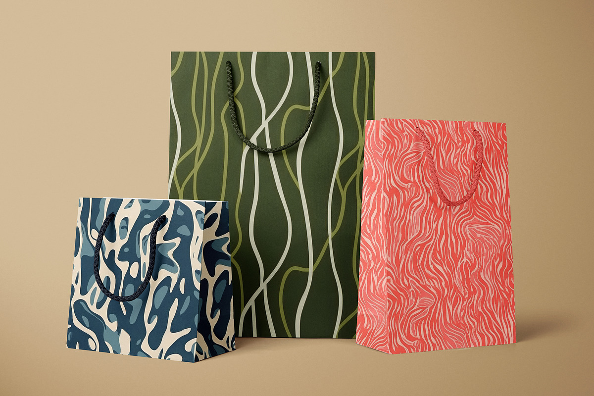 Abstract Seamless Patterns, a Pattern Graphic by Ninterints (Photo 17 of 17)