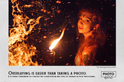 Fire Burning Effect Overlays, a Brushes & More by PhotoSpirit (Thumbnail 2 of 10)