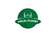 Halal Planet logo, a Branding & Logo Template by Piro Concept (Thumbnail 2 of 5)