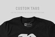 Los Angeles Apparel 23302 Crop Top, a Shirt Mockup by Pixel Sauce™ (Thumbnail 7 of 7)