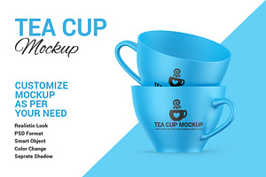 Tea Cup Mockup