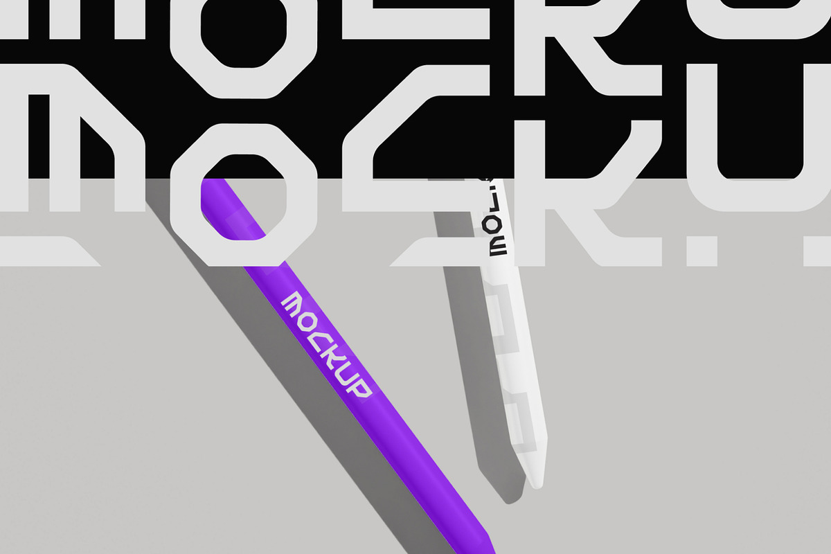 Pencil Tab Mockup, a Mockup by hiddemaru (Photo 3 of 4)