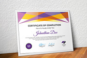 Certificate Word | PSD | AI, a Stationery Template by Curve Design (Thumbnail 3 of 3)