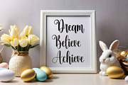 Happy Easter, a Script Font by Mozatype (Thumbnail 3 of 9)