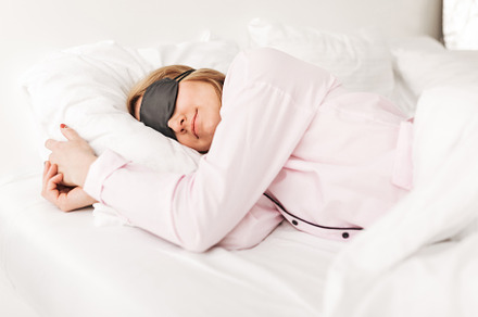 Lady wearing black eyes mask while containing woman, female, and attractive