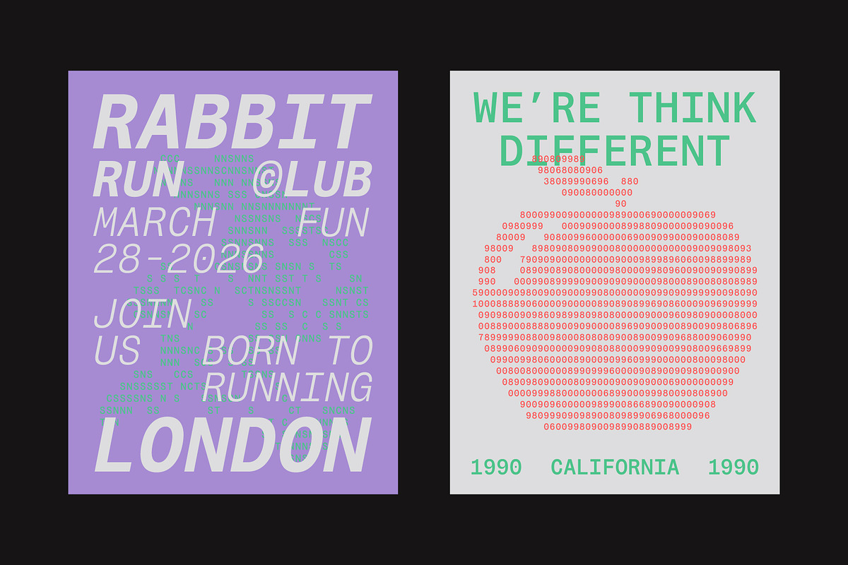 Montase Mono - Monospaced Typeface, a Sans Serif Font by The Native Saint Club (Photo 7 of 16)