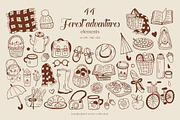 Whimsical Set Autumn Vibes, an Object Illustration by ViktoriyaD (Thumbnail 5 of 22)