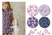 SWALLOW pattern collection, a Pattern Graphic by RenattaZare (Thumbnail 16 of 17)