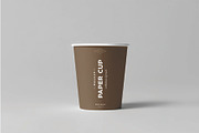 Single Brown Paper Cup Mockup, a Cups & Container Mockup by DesignRushMarket (Thumbnail 1 of 2)