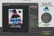 Club Flyer, a Flyer Template by FlyerPig (Thumbnail 3 of 3)