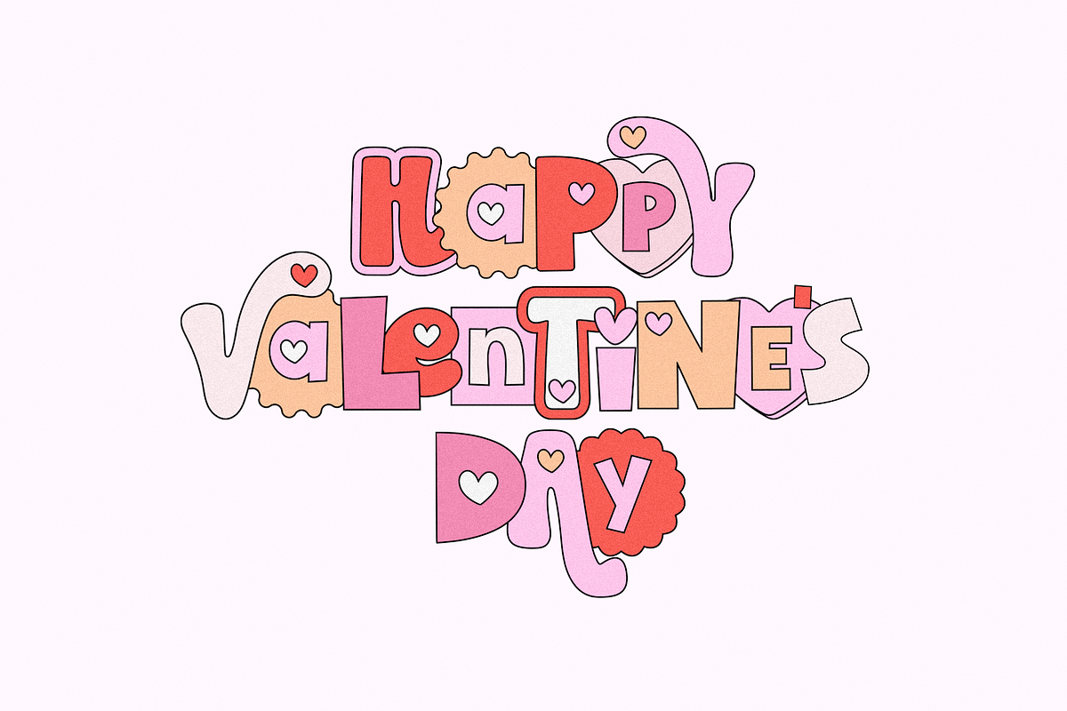 Retro Valentine's Day Alphabet Set, an Object Graphic by KA Designs (Photo 10 of 13)