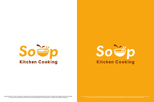 Soup Culinary Restaurant Logo Design, a Branding & Logo Template by Morvana Crew