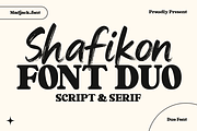 Shafikon Font Duo, a Script Font by Madjack.font (Thumbnail 12 of 12)