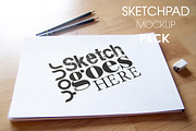 Sketchpad Mockup Pack, a Print Template by LuisFaus (Thumbnail 2 of 10)