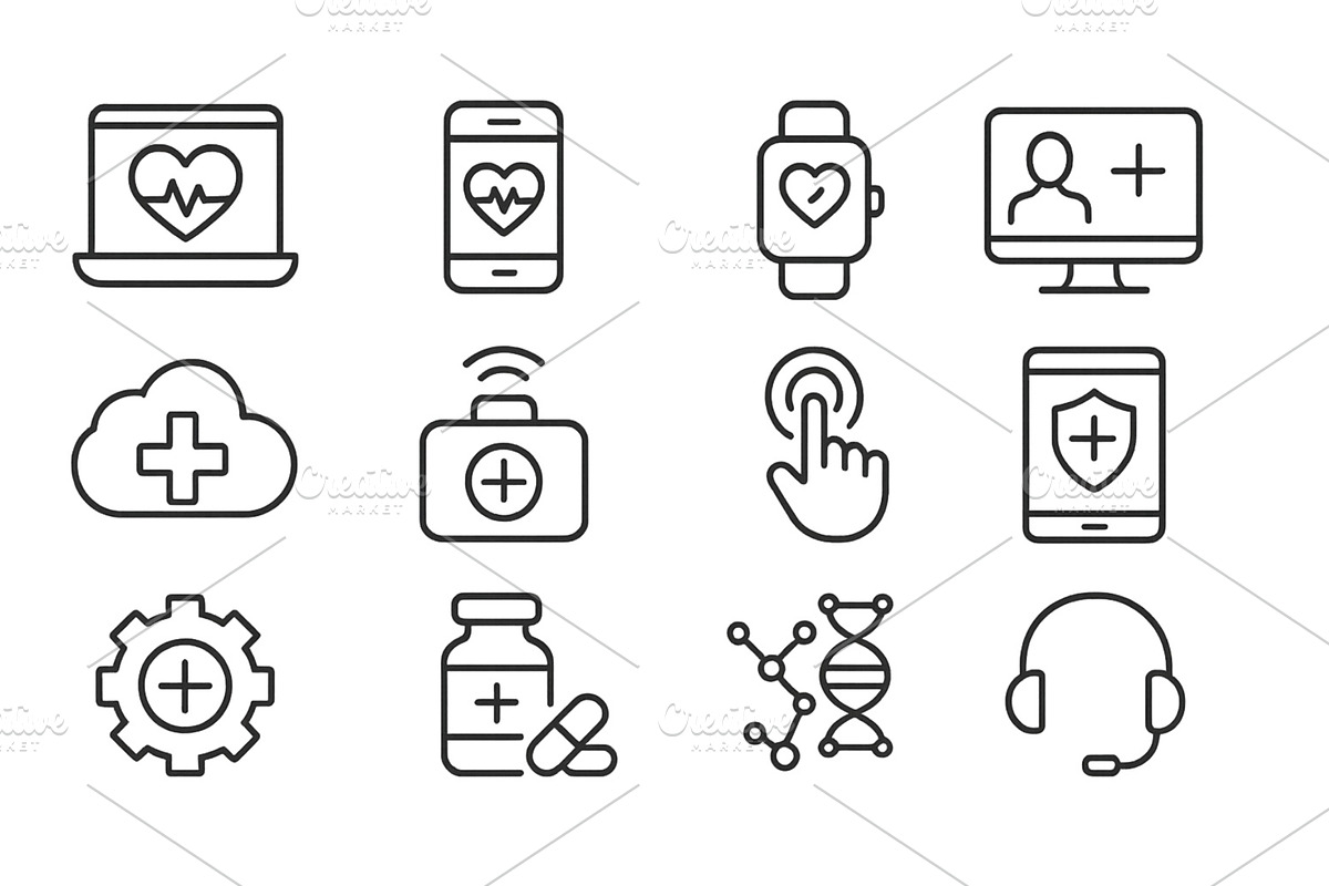 Vector illustration depicting, a Healthcare Illustration by ZinetroN