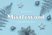 Mistlewood–Vintage Christmas Display, a Serif Font by AN Productions (Thumbnail 1 of 4)