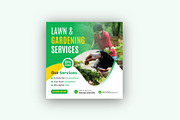 Lawn Garden Care Social Media post, a Social Media Template by Mk_Studio (Thumbnail 2 of 5)