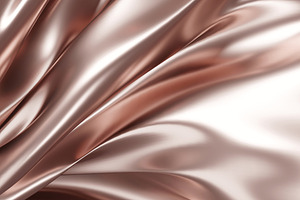 Rose Gold Luxury Fabric Background