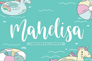 Mahelisa - Modern Calligraphy Font