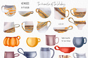 COZY MOOD Aesthetics Clipart Creator, a Food Illustration by ArtOLB (Thumbnail 7 of 10)