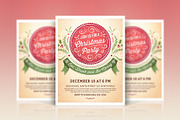 Christmas Party Invitation, an Invitation Template by Mera Pixels (Thumbnail 2 of 3)