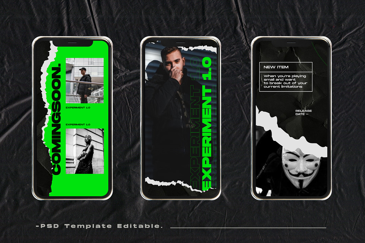Project Instagram Template, a Social Media Template by Compaq_Creative (Photo 7 of 9)