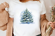 Watercolor Cozy Winter Wonderland, an Illustration by Canvas Craft (Thumbnail 5 of 8)