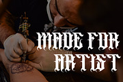 Mayhem, a Blackletter Font by Muntab_Art (Thumbnail 6 of 8)