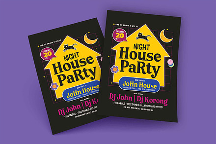 House Party Flyer
