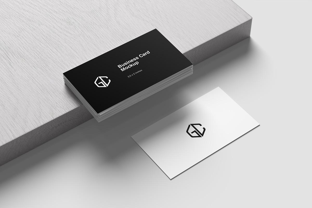 Business Card Set Mockups, an Advertising Mockup by graphiccrew (Photo 6 of 10)