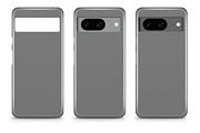 Google Pixel 8 3D Phone Case Mockup, an Android Mockup by Designbuys (Thumbnail 5 of 5)