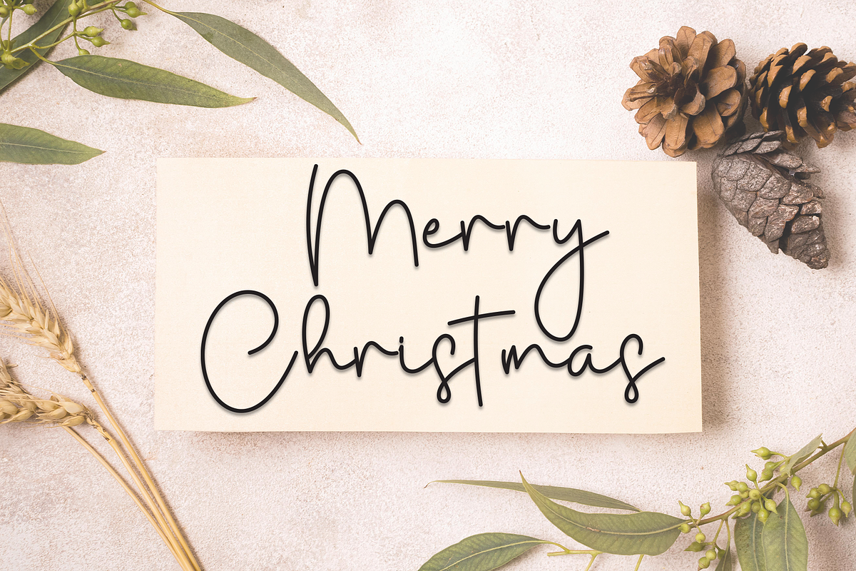 Wonderful September | Script Font, a Handwritten Font by Scratchones (Photo 5 of 8)