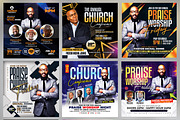 150+ Church Flyers Bundle, a Flyer Template by AfzaalGraphics (Thumbnail 9 of 18)