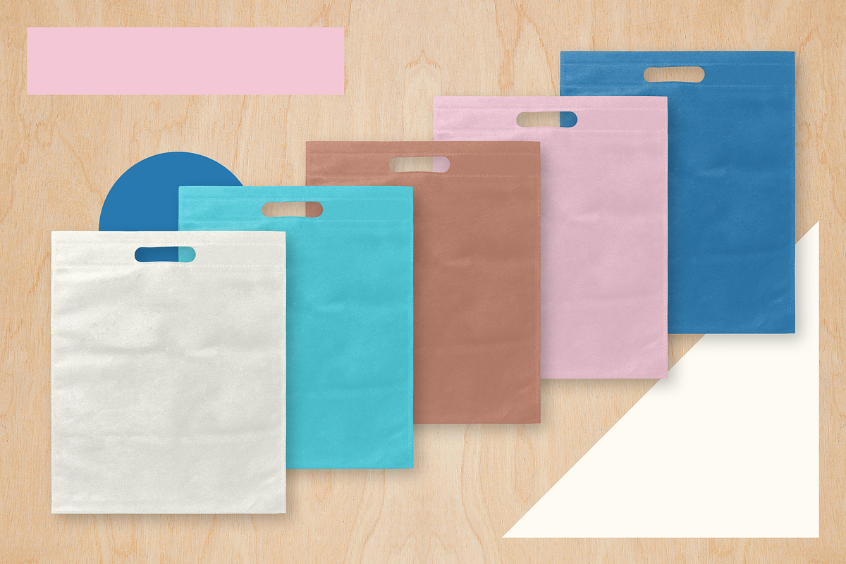 Urban Tote Bag, a Merchandise Mockup by Clint English (Photo 2 of 5)