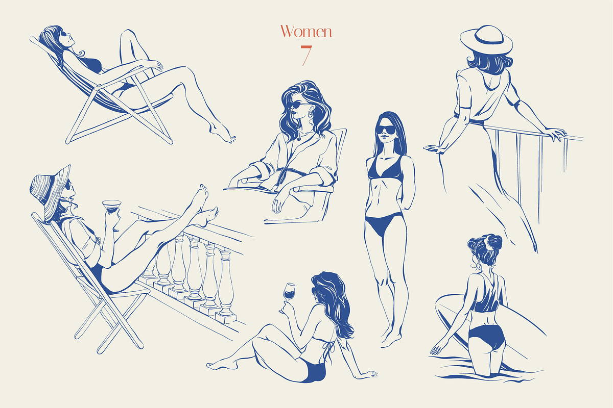 La Dolce Vita | Italian Coastal Life, an Object Illustration by Berentine.art (Photo 4 of 17)