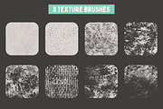 Rolled Ink Brushes For Procreate, a Brush Add-On by seamless team (Thumbnail 4 of 6)
