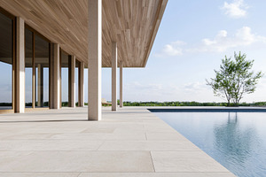 Minimalist Wellness Retreat Center, an Architecture Photo by Virgo Studio