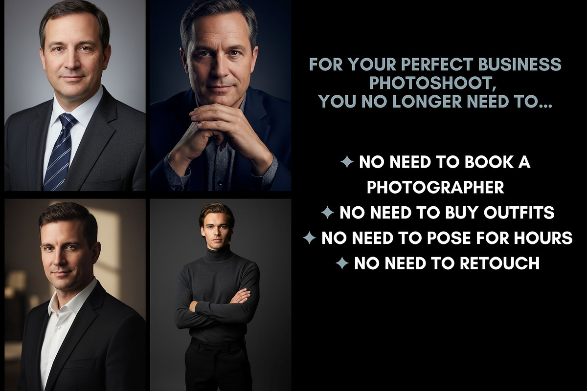 22 Business Man Headshot Prompts, a Business Photo by Selenique Studio (Photo 3 of 10)
