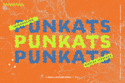 Punkats | Display Typeface
