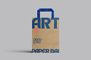 Paper Bag Mockup, a Packaging Mockup by UFR_GRAPHIC (Thumbnail 2 of 4)