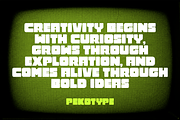 Midar - Bold Chunky Display Font, a Sans Serif Font by Pekotype (Thumbnail 9 of 15)