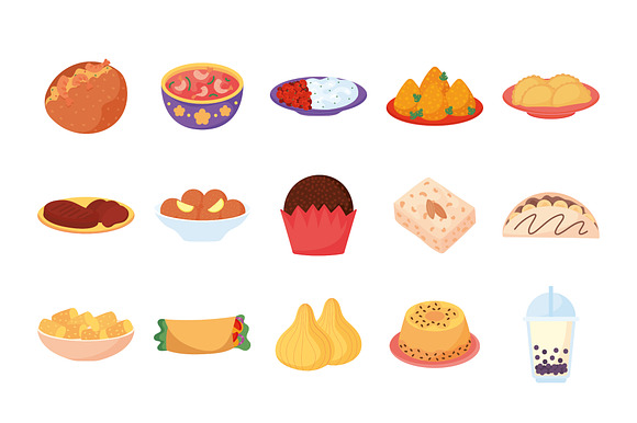 Brazilian Food Illustration Set preview 2